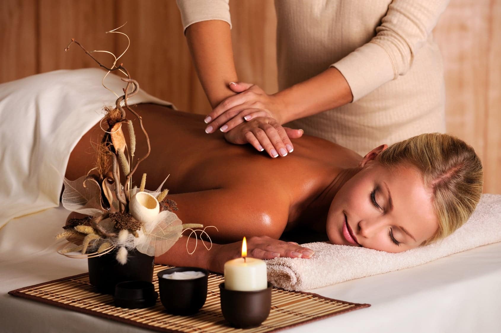 Spa massage therapy